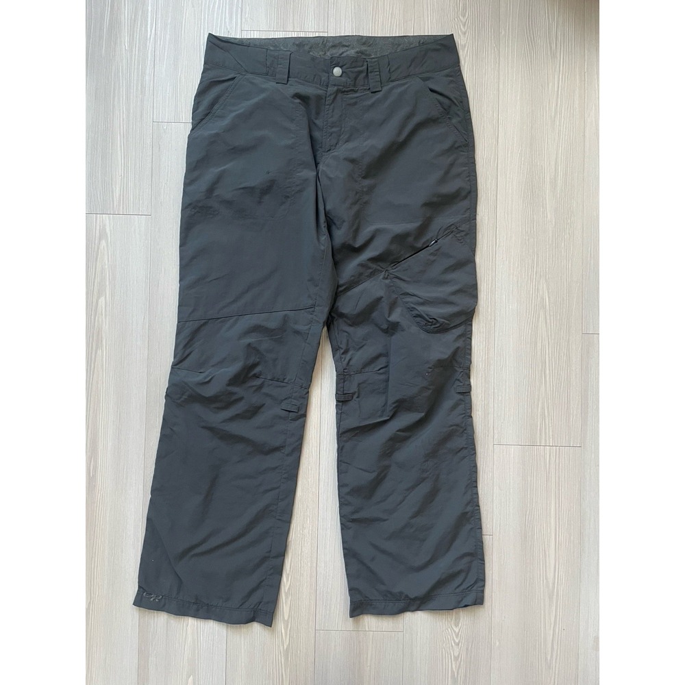 Outdoor Research Women's Gray Nylon Reverie Hiking Cargo Pants Size 10 Gorpcore